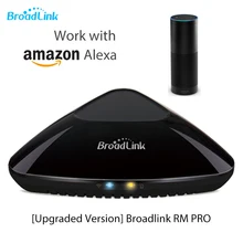Broadlink RM Pro+ RM Mini3 WiFi IR RF Remote Universal Smart Remote Controller APP Control Via IOS Android Smart Home Automation broadlink rm pro smart home wireless remote controller support ios android wifi ir rf intelligent for remote control switch