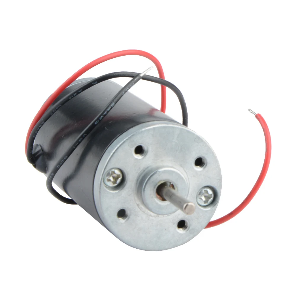 DC 12V 6500rpm Permanent Magnet DC Motor Powerful Electric Motors Adjust Reversed High Speed Motor Long Life Low Noise New