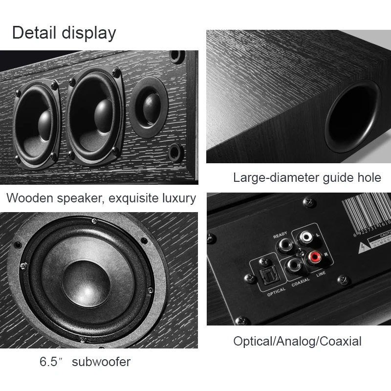 CAV TM920 Bluetooth Soundbar Колонка все в одном Цифровые усилители 2 1 звуковая панель DTS