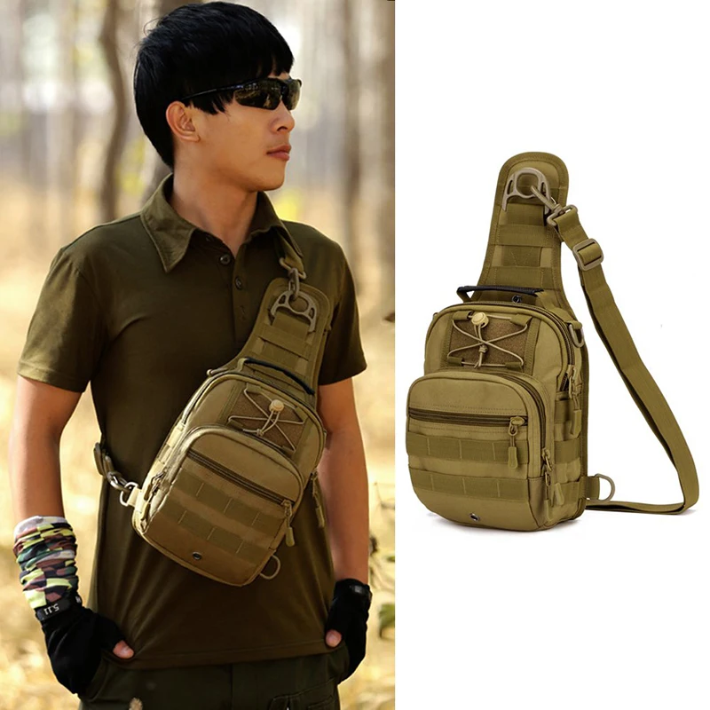 Tactical 2018 Shoulder Handbag Military Waist Packs Nylon Oxford Fabric Multifunctional Men Women Chest Shoulder Satchel