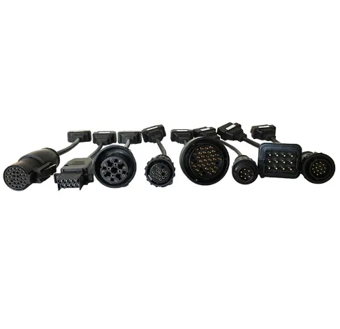 Полный набор 8 кабелей для грузовиков + автомобильных Autocom C/DP Delfi DS150 CD/P Pro Plus OBD OBDII