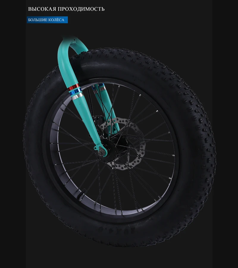 Flash Deal KUBEEN Snow Bike MTB 20" 7 21 24 27 speed double disc mountain Fat Bicycle Suspension Steel Frame 4" Tire aluminum wheel 20kgs 8