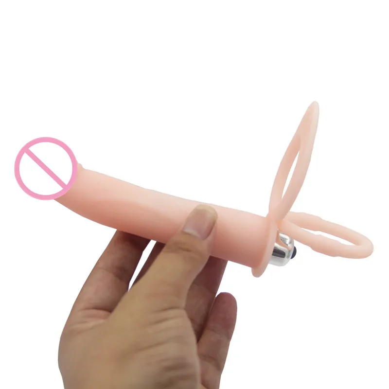 Strapon Double Penetrator Straps on Dildo Anal Butt Plug Cock Ring Adult Sex Toy Sex Product for Women Realistic Dildo