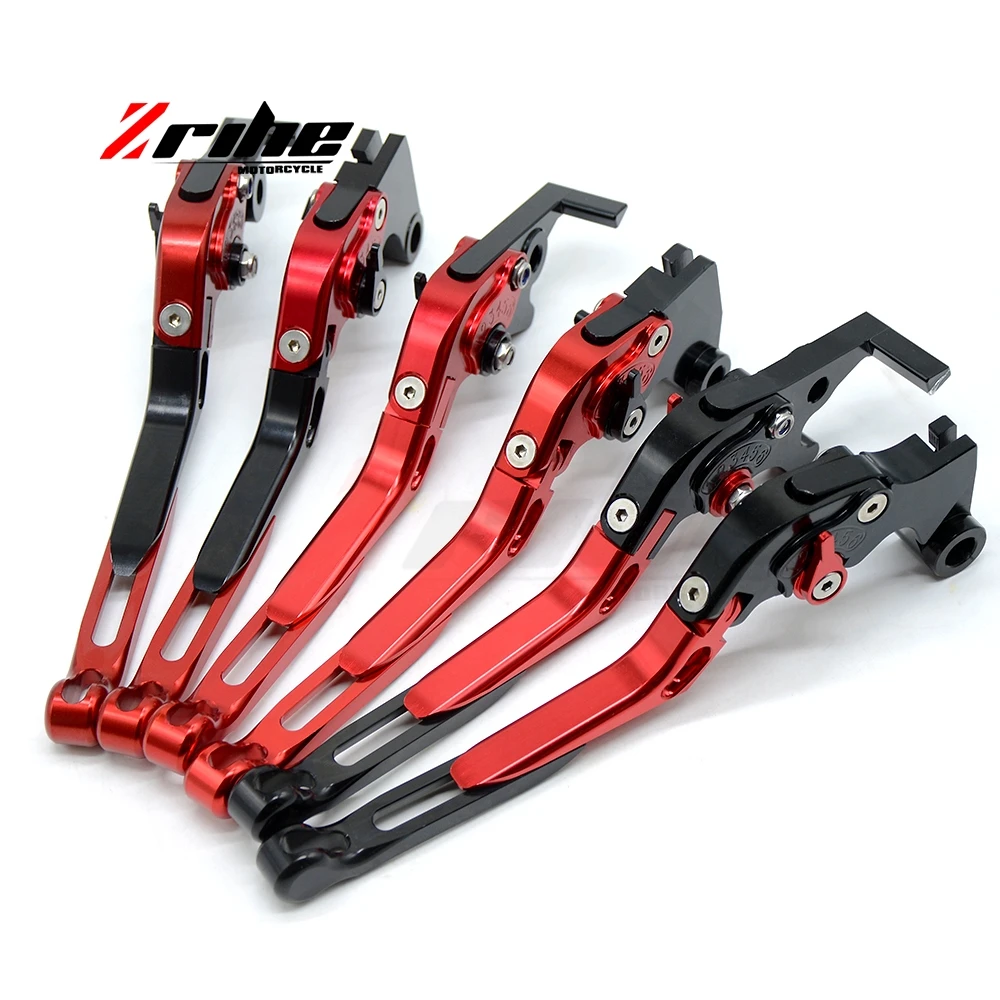 Telescopic folding Adjustable Folding Motorcycle Brake Clutch Levers For yamaha YZF R1 2002-2003 FZ1 FAZER 01-05 YZF R6 99-04
