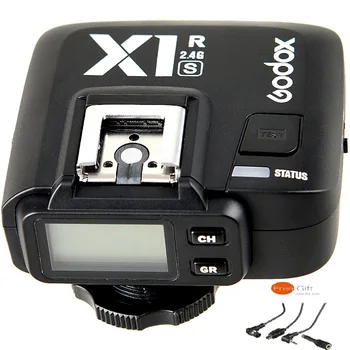

Godox X1R-S TTL Wireless Flash Trigger Receiver for Sony Camera X1TC Hot shoe PC sync terminal 1/8000 second