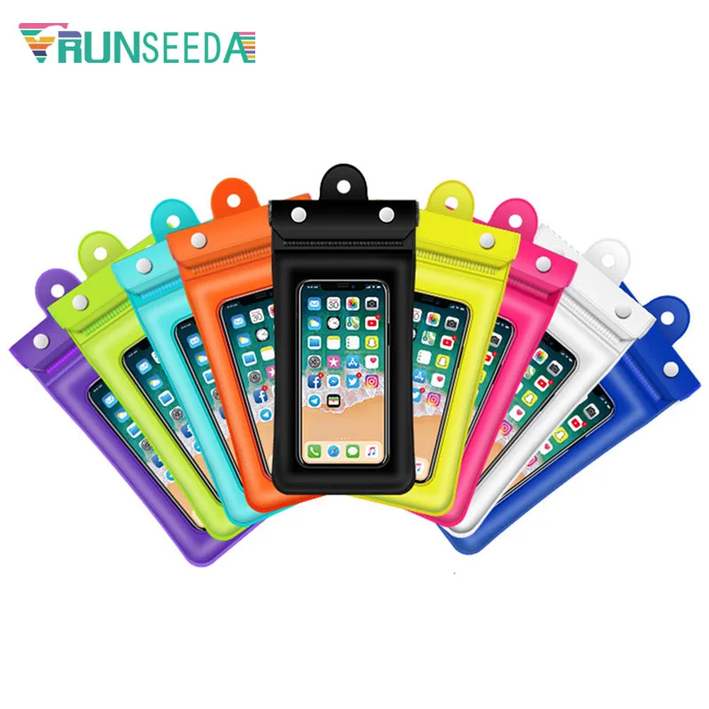 Runseeda 6 بوصة العائمة وسادة هوائية حقيبة سباحة الحبل للماء الهاتف المحمول الحقيبة سوبر مختومة الهاتف الذكي التعبئة حقيبة حالة 2019 Runseeda 6 بوصة العائمة وسادة هوائية حقيبة سباحة الحبل للماء الهاتف المحمول الحقيبة سوبر مختومة الهاتف الذكي التعبئة حقيبة حالة 2019