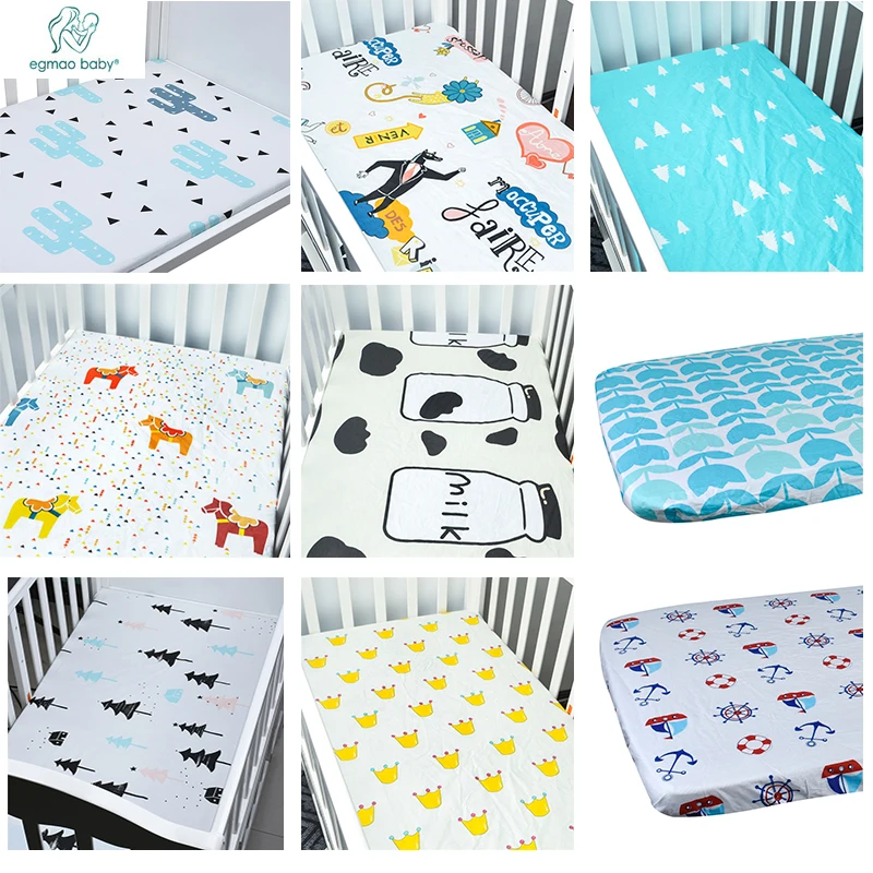 High Quality Baby Crib Sheets Super Sofe New Design Crib Sheets Fits