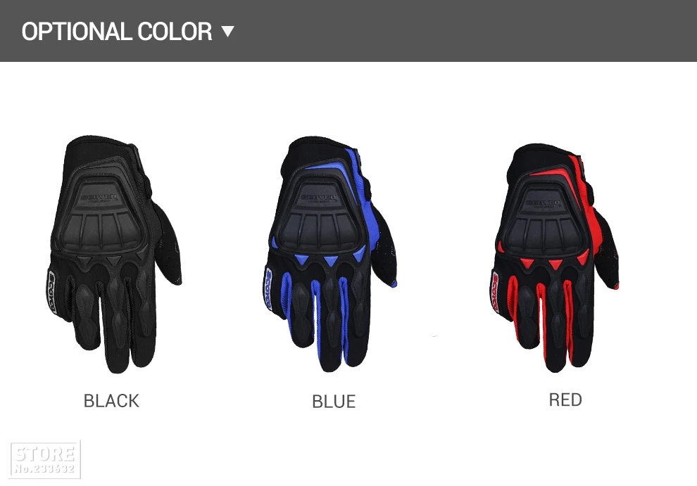 Full Finger Motorcycle Gloves »