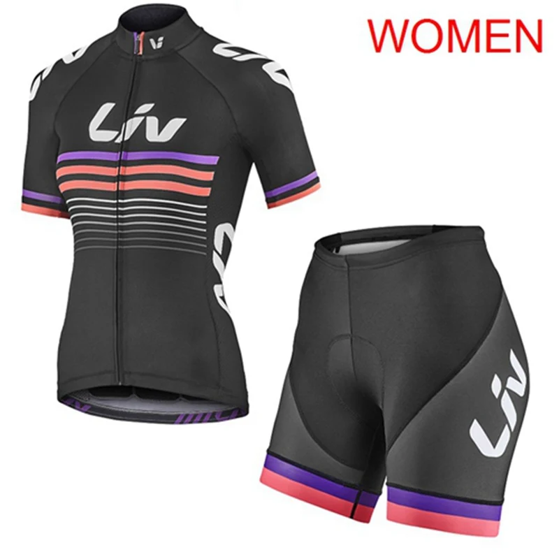 LIV Лето Велоспорт Джерси Набор дышащая одежда для велоспорта Одежда Maillot Ropa Ciclismo U70406