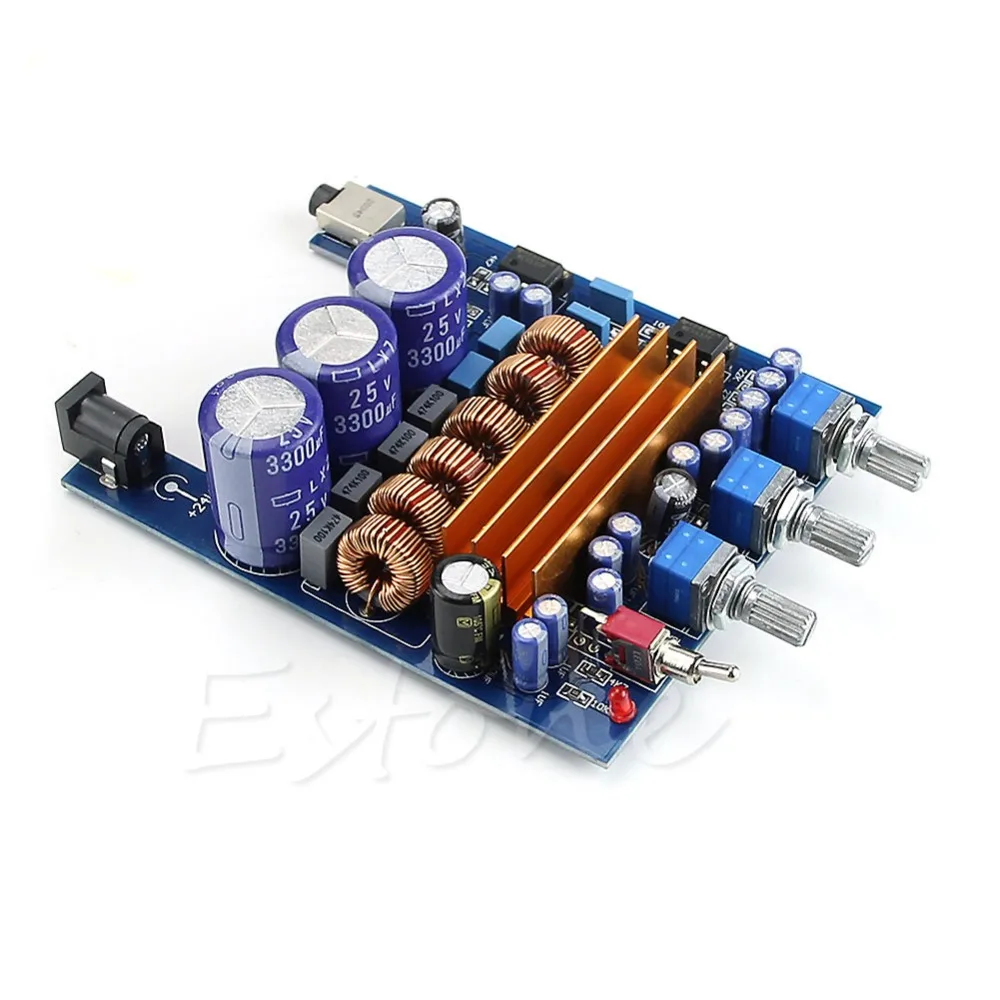 

50W x2+100W TPA3116D2 2.1 HIFI Digital Subwoofer Amplifier Verst Board New