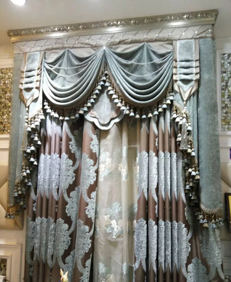 Acheter Ultime De Luxe rideaux De Velours Argent gris bleu Classique ... Acheter Ultime De Luxe rideaux De Velours Argent gris bleu Classique ...