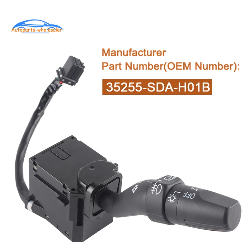 

OEM 35255-SDA-H01 35255SDAH01 For Honda ACCORD 03-07 for CIVIC Lighting & Turn Signal Switch Car Auto Parts