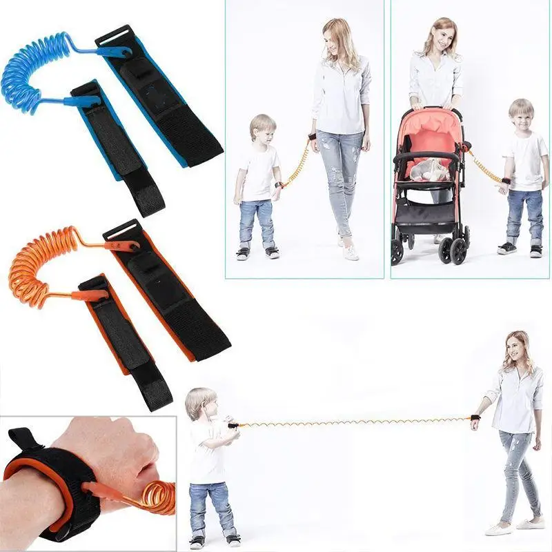 Toddler Baby Kids Safety Harness Child Leash Anti Lost Wrist Link Traction Rope Anti Lost Bracelet Baby Safety