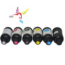 HQHQ многоразового УФ чернила 500 мл/бутылка для Roland не наносящих вред LEF 20 LEJ-640 LEC-540 LEF-12 LEF-20 LEC-330a dus 640 740 эко-ультрафиолетовые чернила