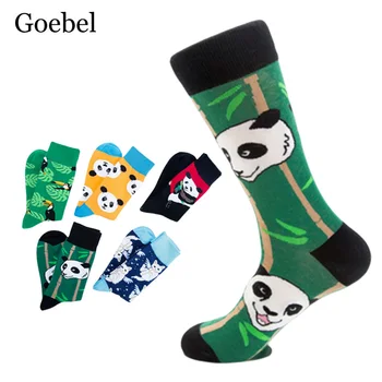 

3Pairs/lot=6pieces Autumn Winter Happy Socks Men Fashion Colorful Socks Cotton Male Casual Winter Socks For Man