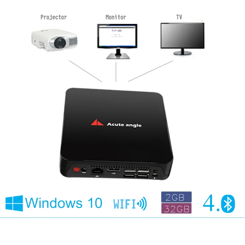 Lowest Price Intel Mini PC Intel Z3735F Quad Core 2GB/16GB Disk HDMI Cable windows 8.1 WiFi Bluetooth 4.0 tv box also expansion of hard drive Lowest Price Intel Mini PC Intel Z3735F Quad Core 2GB/16GB Disk HDMI Cable windows 8.1 WiFi Bluetooth 4.0 tv box also expansion of hard drive