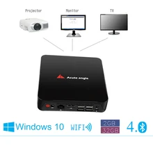 Intel Mini PC Intel Z3735F Quad Core 2GB/16GB Disk HDMI Cable windows 8.1 WiFi Bluetooth 4.0 tv box also expansion of hard drive