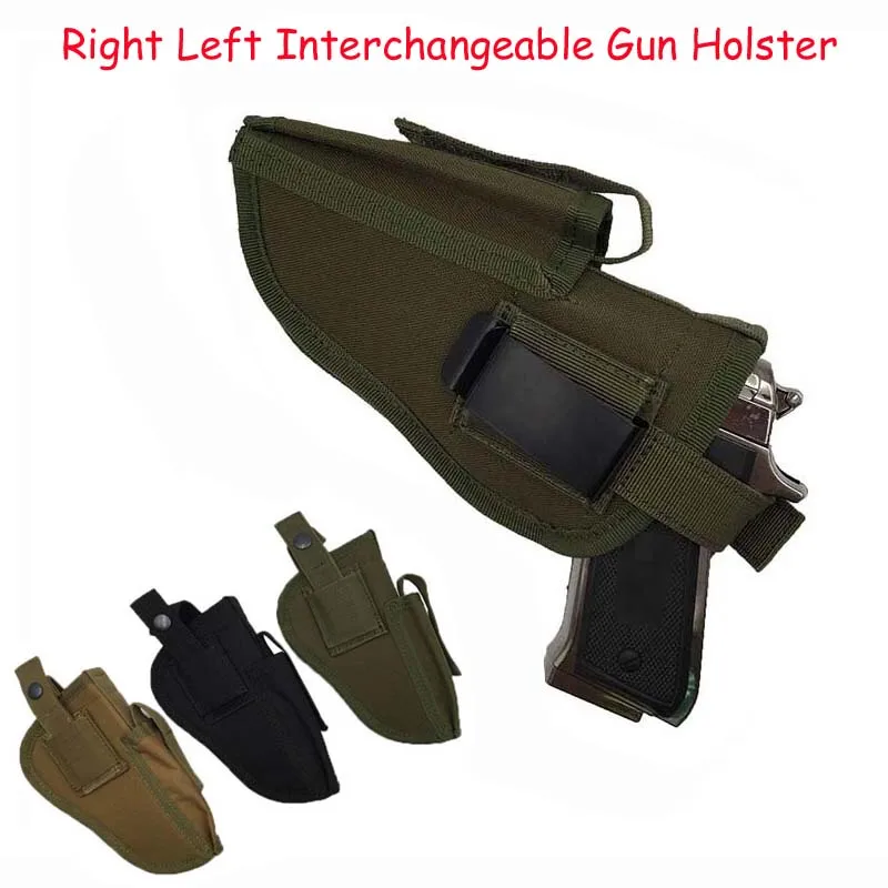 Tactical Nylon Pistol Holster Army Military Gun Accessories Belt