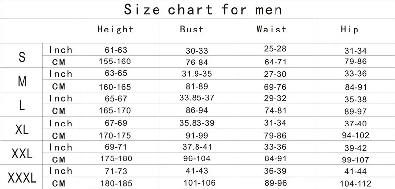 man size