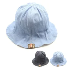 Унисекс высококачественный рыбацкий спортивный головной убор Женская однотонная весенне-летняя дорожная вышитая хлопковая Солнцезащитная шляпа Пляжный набор игрушек для детей регулируемый головной убор#4