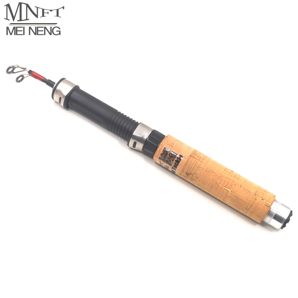

MNFT 60cm Ultra-Light Mini Telescopic Ice Fishing Rod Ice Winter Foam Handle Fishing Rods