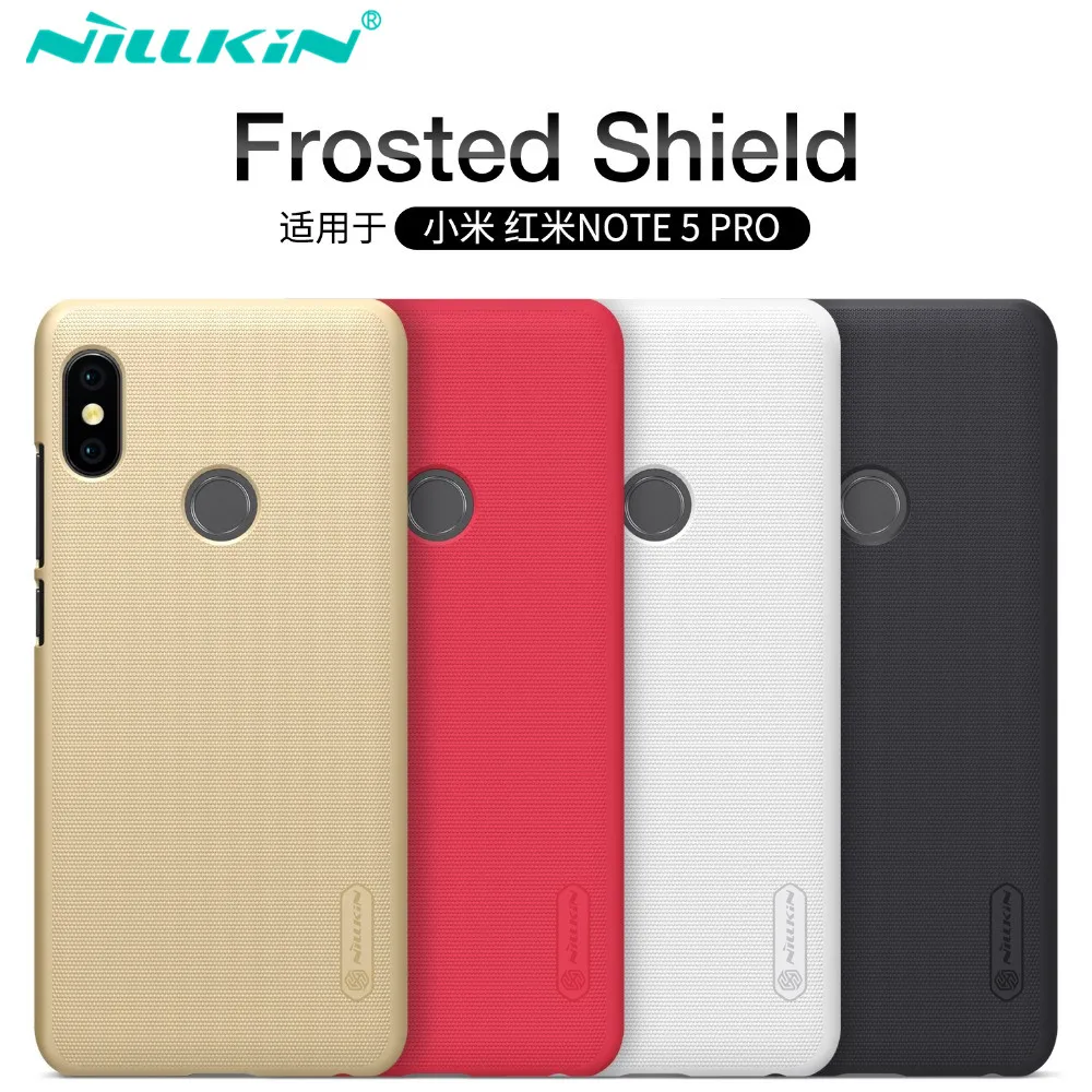Nillkin for Xiaomi Redmi Note 5 Pro Case Cover Hard PC Matte Phone Back 5Pro Protective Shield Shockproof |