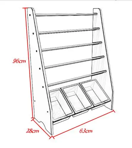 Луи Мода книжные шкафы детские сады книги дети простой бытовой хранения мультфильм