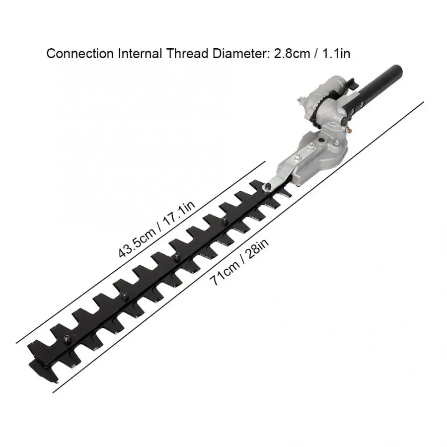 9 зубьев 28 мм садовая хедж щетка триммер режущая головка аксессуар для обрезки изгороди для сада