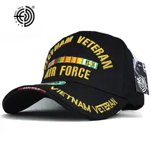 Бренд Повседневное WW2 Вьетнам Винтаж хлопок Gorras памятные Air армейские кепки Snapback Письмо Тактическая бейсболка армии США Шапки