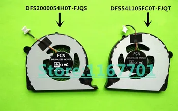 

New Original Laptop/Notebook CPU Cooling Fan For Dell Inspiron 7577 7588 G7-7588 FCN DFS541105FC0T-FJQT DFS2000054H0T-FJQS