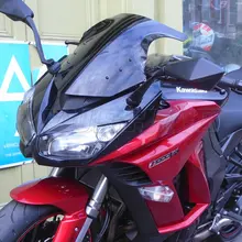 Мотоцикл лобовое стекло ветер экран для 2011 2012 2013 Kawasaki Ninja 1000 Z 1000 SX ZX1000 Z1000SX Иридиум