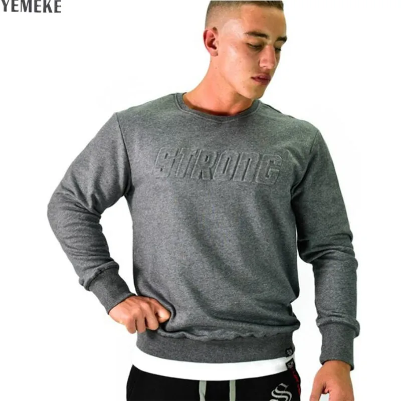 New Fashion Long Sleeve T Shirt Men brand clothing quality