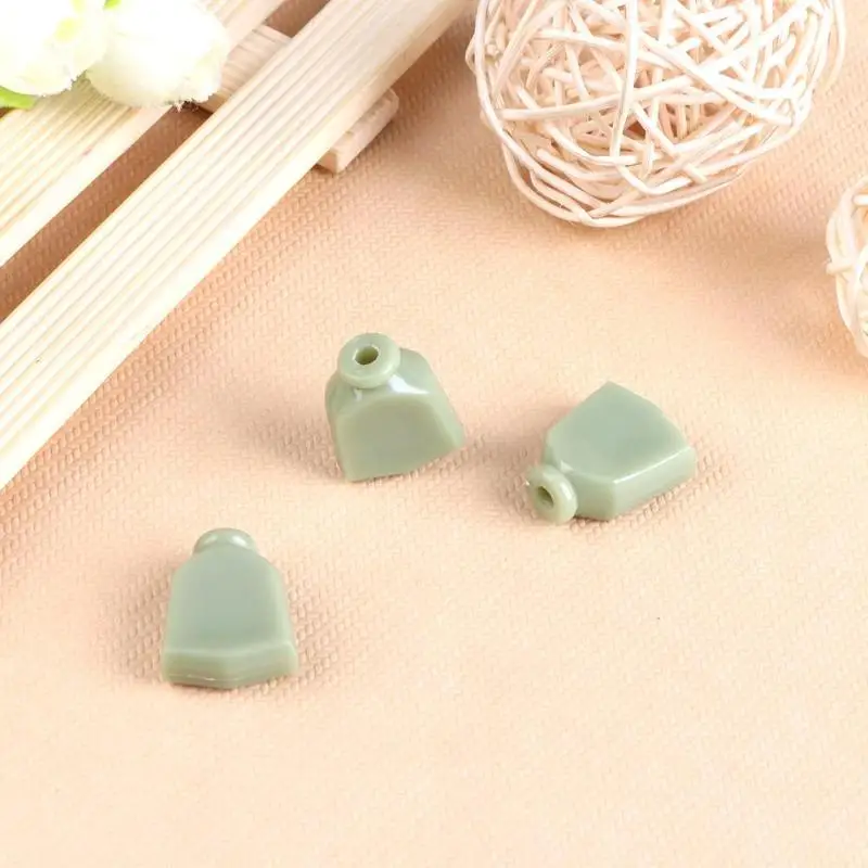 6 шт. Jade Green Guitar Tuning Peg Key Tuners машинные головки сменная Кнопка рукоятки Ручка колпачок для профессиональных гитарных аксессуаров