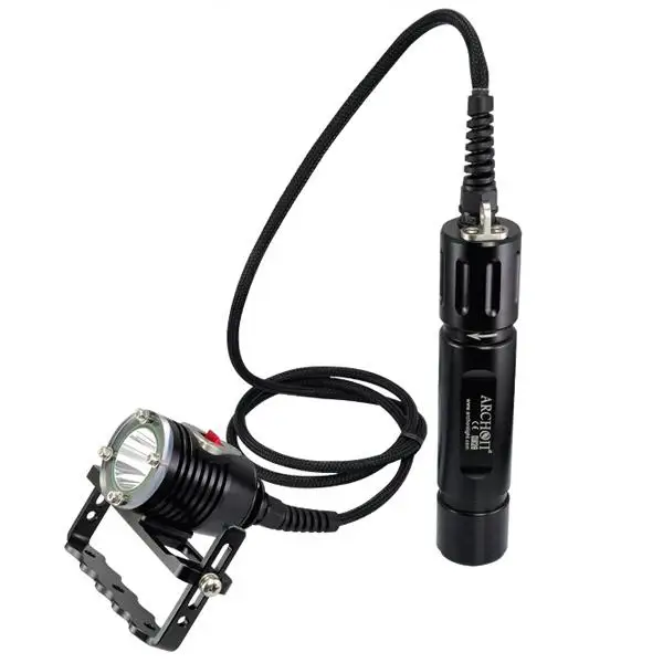 ARCHON DH26 WH32 Дайвинг фара CREE XM L U3 3 режима 1100LM Канистра фонарик с 2*26650 Батарея|diving