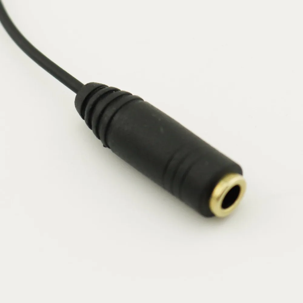 10pcs 3 5mm Male to Female Jack Headphone Mic Audio Adapter Coiled Spiral Cable Cord 0 6m
