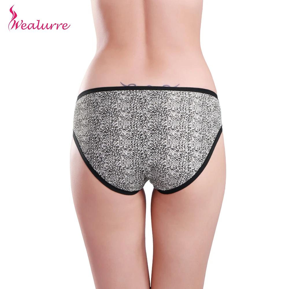 Wealurre Underwear Women Cotton Briefs Breathable Lingerie Bikini Panties