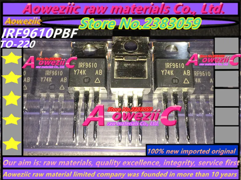 Aoweziic+ импортный IRF9610PBF IRF9610 TO-220 n-канальный MOS полевой транзистор 200 в 1.8A