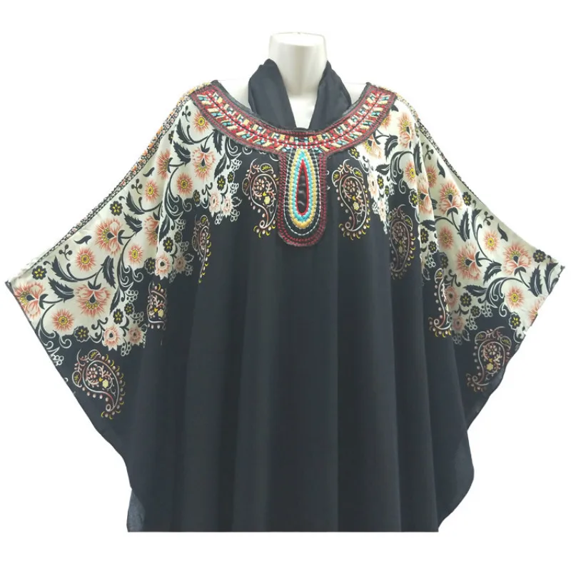 12 шт/лот хиджаб шарф+ одежда для женщин мусульманских стран платье Турецкая новая исламская одежда большая абайя женская одежда мусульманская вискоза хлопок молитвенный Халат