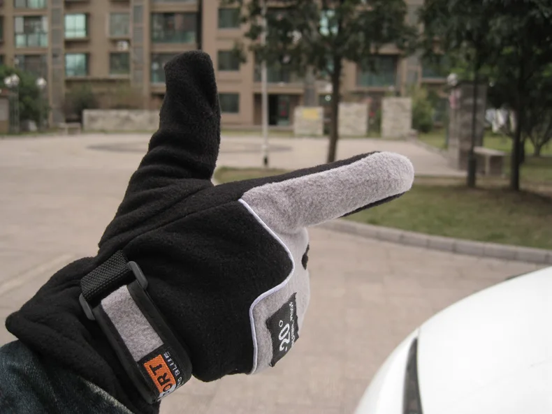 Новинка 2019 уличные зимние Утепленные флисовые перчатки мужские теплые походные альпинистские рабочие перчатки недорогая для