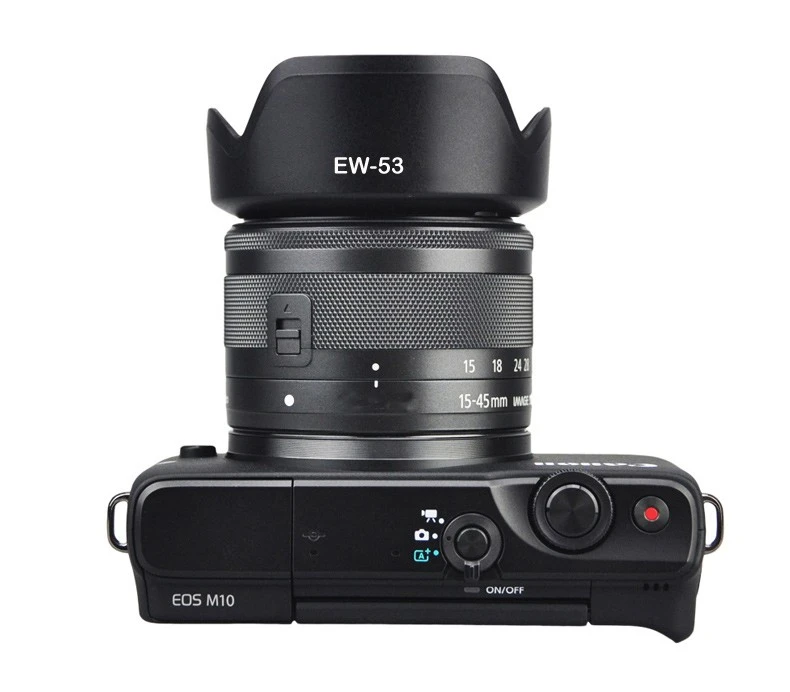 yellow Lens Cap 49mm for Canon EF-M 15-45 mm 3.5-6.3 IS STM