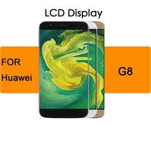 OEM original LCD For Huawei G8 GX8 RIO-L02 RIO-L01 LCD Display Touch Screen Digitizer Assembly with frame Replacement original 15 inches ltm150xs l01 lcd screen warranty for 1 year
