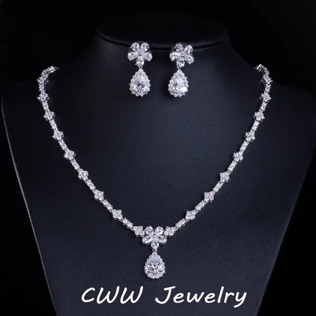 37x28mm nouveau designe Rond Tanzanite Blanc Zircone cubique Cadeau Pour Filles Pendentif en argent