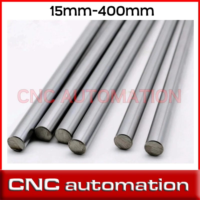 

2pcs SFC16 16mm linear shaft 400mm chrome plated Cylinder Rail Round Rod Motion for CNC XYZ