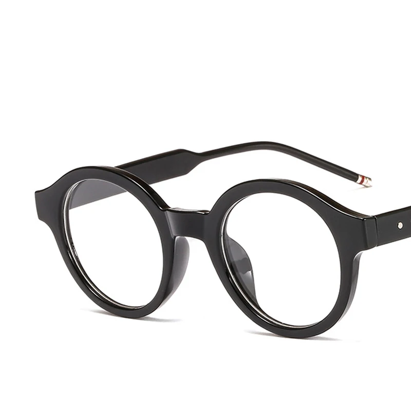 [EL Malus] модель Стиль Солнцезащитные очки для мужчин и женщин ретро очки круглой формы UV400 линзы Модные леопардовые загара солнцезащитные очки - Цвет линз: C5 Black White
