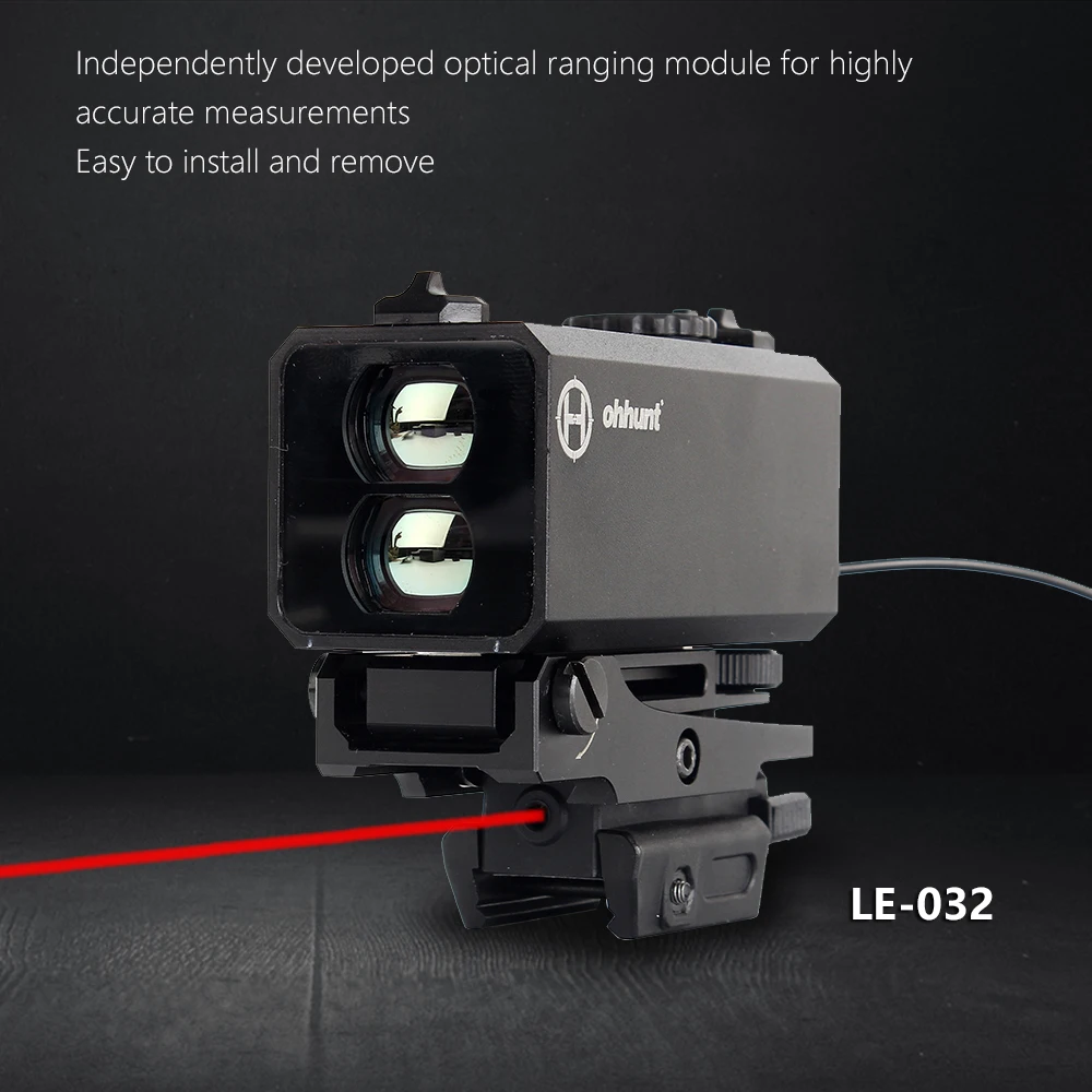 

ohhunt Hunting Tactical Mini Laser Rangefinders 5-700m Laser Range Finder Measure Distance with Color OLED Display