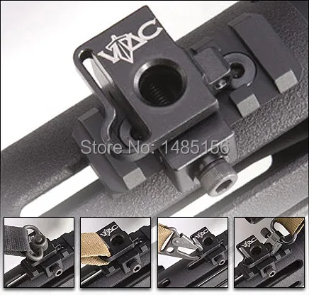 VAC стиль QD Quick release push stud sling шарнирное крепление подходит 20 мм ris ras rail BK/DE