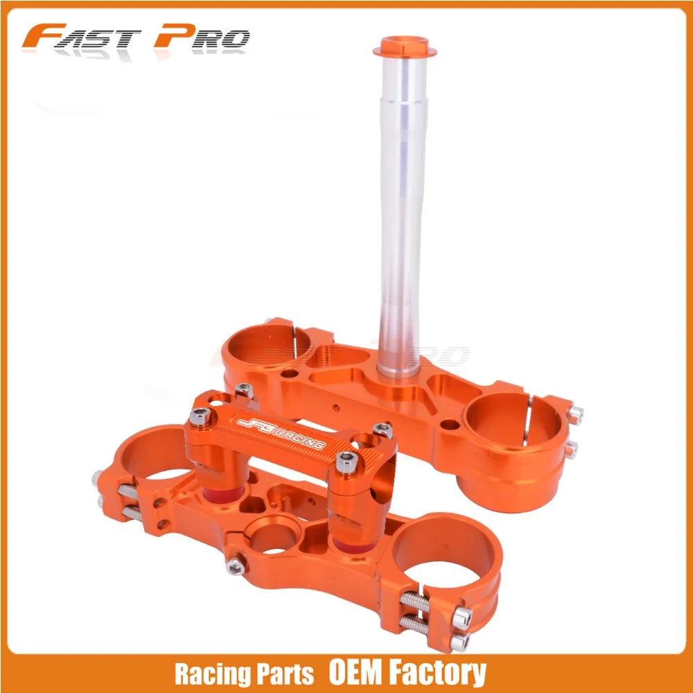 Тройной зажим для руля мотоцикла CNC и крепление стержня KTM SX SXF XCF XCW XCFW EXC EXCF Husqvarna