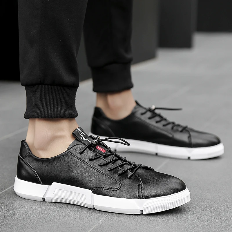 

Genuine Leather men Shoes fashion Men casual designer brand man sneakers Shoes spring autumn Waterproof lace up oxfords shoes k3