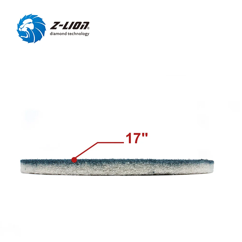 Z-lion 1" полировальная Подложка для губки алмазный шлифовальный диск для бетона мраморный камень Чистка пола губчатое волокно тонкой шлифовки pad