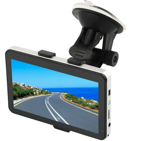 

5 Portable Windows CE 6.0 GPS Car Navigation System Device Bluetooth Multi-language 3D Map FM CMM TV Extended Memory Slot